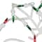 15" Lighted Bells with Bow Christmas Window Silhouette Decoration